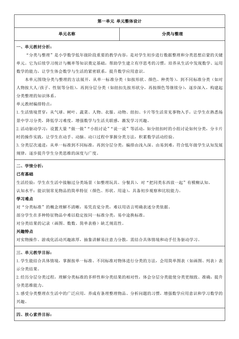 2025年秋期人教版2年级上册数学全册核心素养教案（教学反思无内容＋二次备课版）-五车芝士