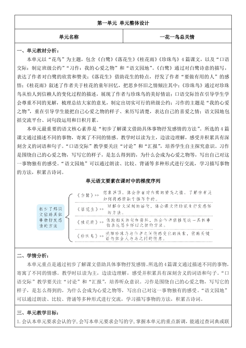 2025年秋期部编人教版5年级上册语文全册核心素养教案（教学反思无内容＋二次备课版）-五车芝士